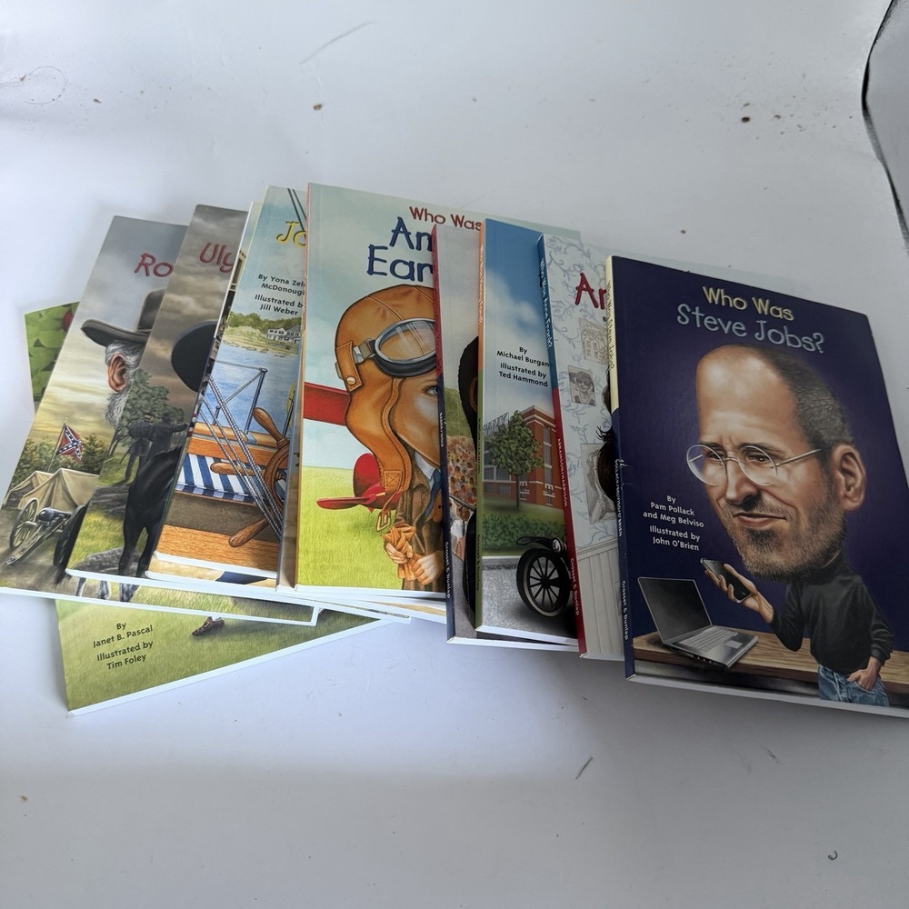 Lot of 11 What Was..Where Is (Who HQ) Famous Events & Places Amer History
